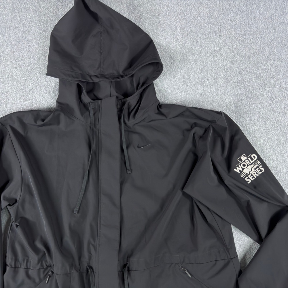 Nike Jacket Womens S Black Windbreaker World Series 2022 MLB